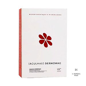 Agulha Mag Estética 5 pontas circular fine rosca - Caixa com 10 unidades