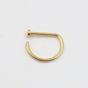 D-ring PVD gold - Titânio