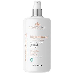 Loção Higienizante Para Micropigmentação Com Clorexidene Própolis Chá Verde BeautyMag 250ML