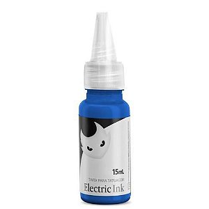 Tinta para tatuagem Electric Ink - Azul Médio 15ml