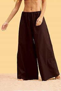 Calça Pantalona Café