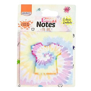 Bloco Smart Notes Layers Tie Dye Estampado 2 em 1 com 20 Folhas cada - Brw