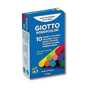 Giz Escolar 10 Cores com 10 unidades - Giotto