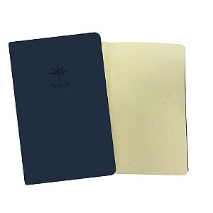 Caderneta Filibook com 30 folhas Azul Marfim 21 x 12,5cm - Filiperson