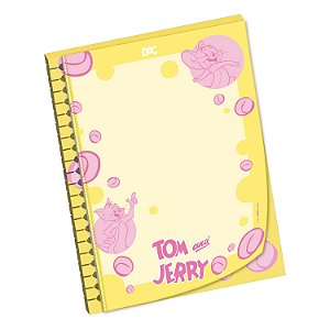 Papel Carta Caderno Smart Colegial Tom e Jerry DAC