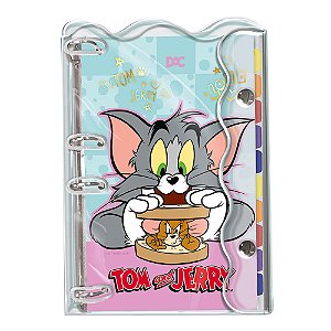 Caderno Argolado Colegial Tom e Jerry DAC