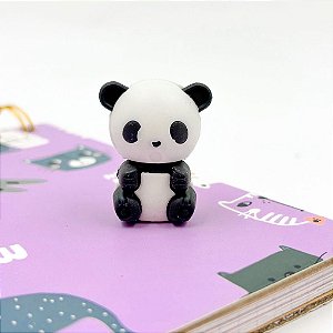 Borracha 3D Colorful Panda