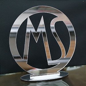 Topo De Bolo  - Tamanho 20cm (maior lado da peça) - Cor à Escolher