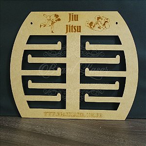 Porta Medalhas 30cmx25cm Jiu Jitsu