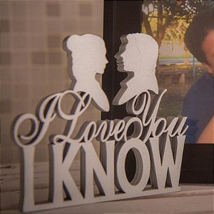 Topo De Bolo - Tamanho com 20cm (maior lado da peça) - Cor à Escolher