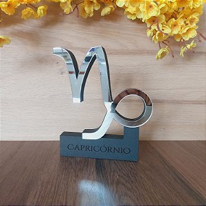 Decoração 3 D do SIGNO de CAPRICÓRNIO com Nome Personalizado - **Cor e tamanho são selecionados dentro do anuncio para ver cada preço**