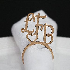 1 Porta Guardanapo em Mdf Personalizado (Pintado e Sem Pintura) - #Quantidade Mínima: 20 unidades iguais#