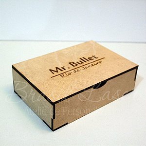 10 Caixinhas Em Mdf Com Gravação Na Tampa com Nome Personalizado 10cm x15cm x 4cm