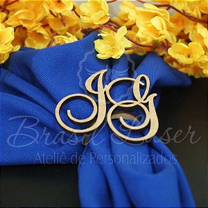 1 Porta Guardanapo com Letras, em Mdf (Pintado e Sem Pintura) - #Quantidade Mínima: 20 unidades iguais#