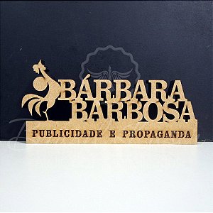 Decoração 3D Profissão para Profissional Publicidade e Propaganda / Formatura de Publicidade e Propaganda com Nome Personalizado