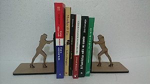 Par de Apoio Para Livros MDF - Modelo da Foto - Não Personalizável