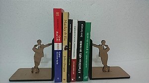 Par de Apoio Para Livros MDF - Modelo da Foto - Não Personalizável