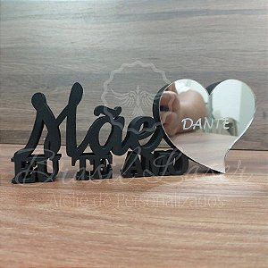 Decoração para Mãe / Mamãe / Dia das Mães com Nome Personalizado - **Cor e tamanho são selecionados dentro do anuncio para ver cada preço**