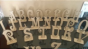 Letra Divertida à Escolher Mdf 3mm