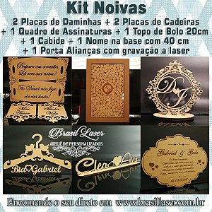 Kit para Casamentos Personalizado!!