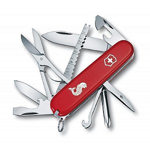 CANIVETE FISHERMAN 1473372 17F VERMELHO VICTOR INOX ¡