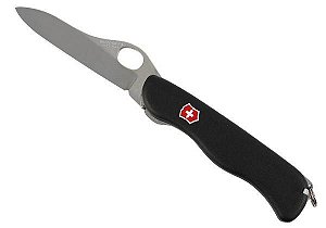CANIVETE SENTINEL 08416M3 ONE HAND/CLIP 1F PRETO VICTOR INOX ¡