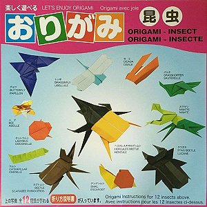 Papel P/ Origami 15x15cm Insetos ISM300 (50fls)