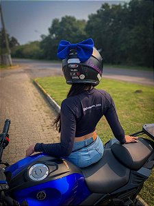 Laço para capacete fixo