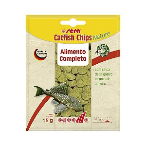 Sera Catfish Chips Nature 15g (sachê)