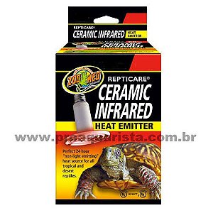 Zoomed Cerâmica Repticare Ceramic Infrared 100w 110v