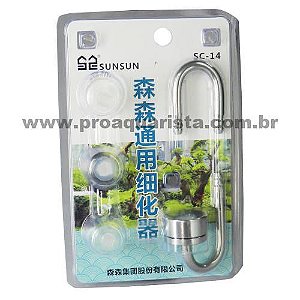 SunSun Difusor de CO2 Metálico (SC-14)