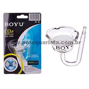 Boyu Difusor de CO2 de Vidro (CO-100 / Pequeno)