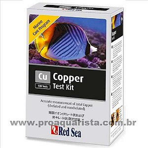 Red Sea Test Kit Copper ( Teste de Cobre )