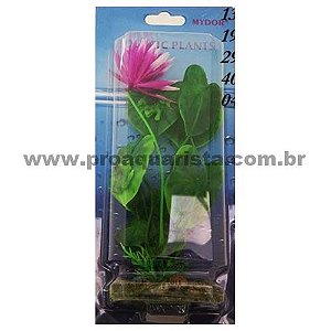 Mydor Planta Ninféia Lotus (pequena - 13cm)