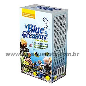 Sal Blue Treasure Reef Sea Salt 1,12kg P/ Aquários Marinhos