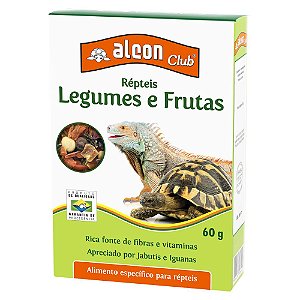 Alcon Club Répteis Legumes e Frutas 60g