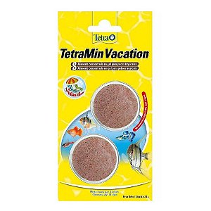 Tetra Min Vacation 24g (alimento p/ férias - 2 blocos)