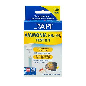API Ammonia NH4 Test Kit (Teste de Amônia doce ou marinho)