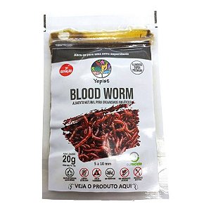 Yepist Blood Worm em Conserva 20g