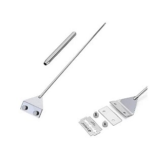 Ocean Tech Raspador de Algas Inox c/ lâmina removível 46cm