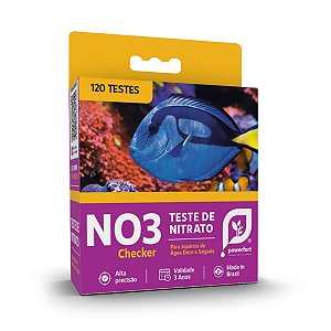 Powerfert Teste de Nitrato NO3 (Doce e Marinho)