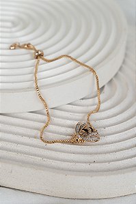 Pulseira Bee Cravejada