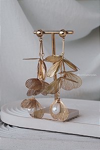 Brinco Floral - Banho Flash