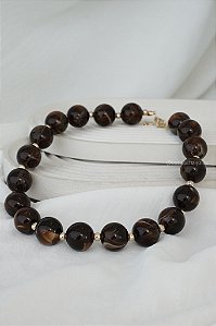 Colar Ambar - Banho Flash