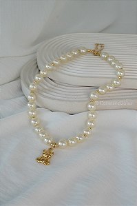 Colar de Perolas Teddy - Banho Flash