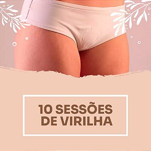 10 sessões de virilha