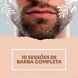 10 sessões de barba completa