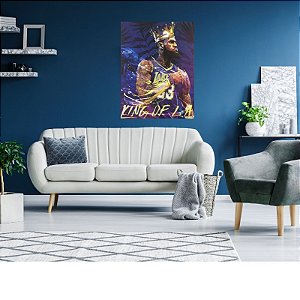 Tela Canvas LeBron James - sem moldura - 29,5x39,5cm