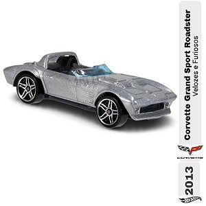 Hot Wheels - Corvette Grand Sport Roadster  Vidro Azul - CFL27