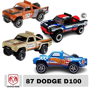 Hot Wheels - 87 Dodge D100 - Coleção